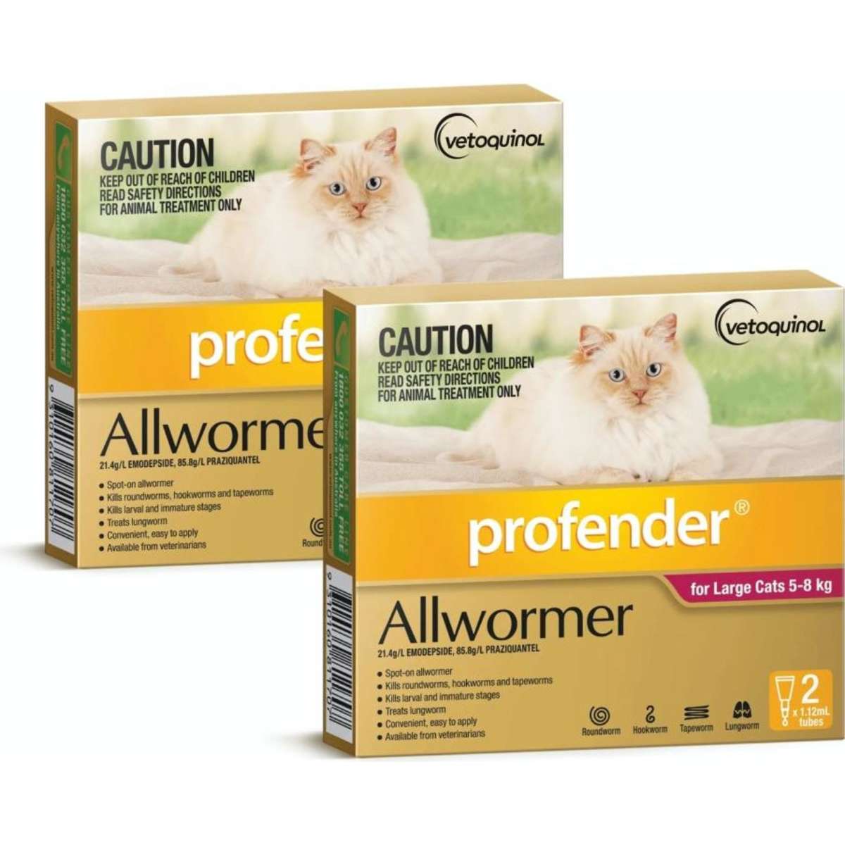 Bayer profender outlet for cats